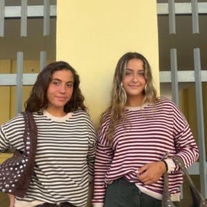 Jersey a rayas burdeos